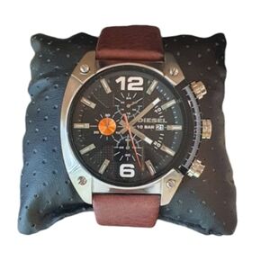 On SALE Diesel Chronograph Overflow DZ4204 Men's Watch NWT